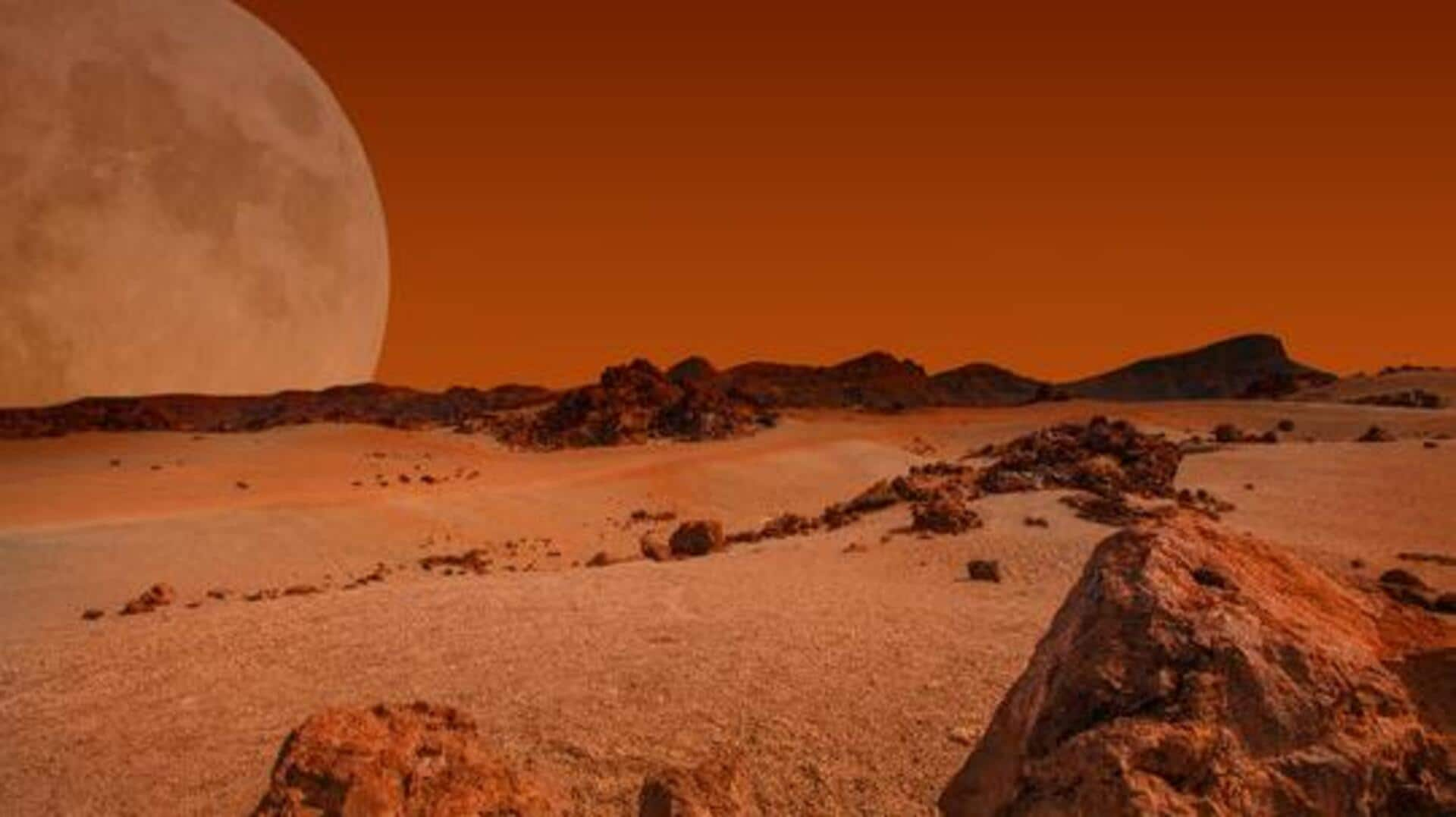 Scientists propose using glitter-like nanoparticles to warm Mars for colonization