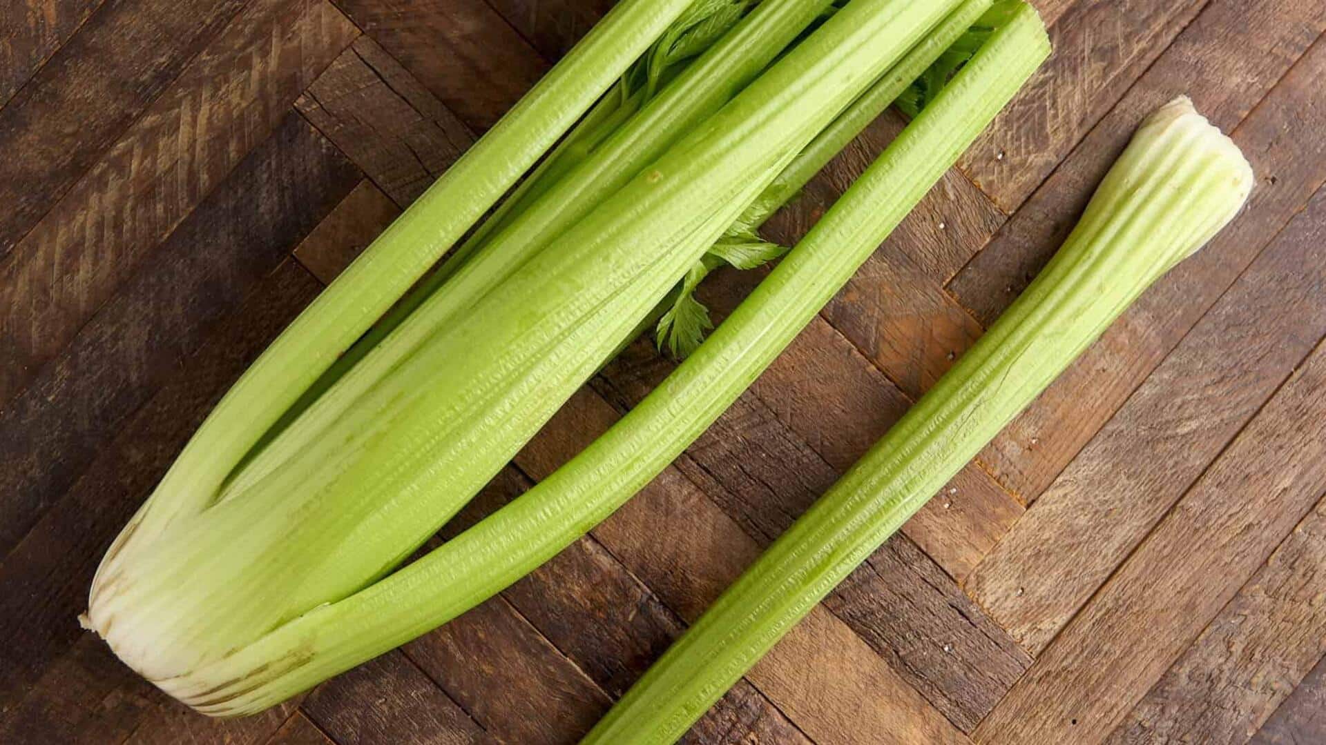 Hydration with a crunch: Try celery sticks today Hydration with a crunch: Try celery sticks today