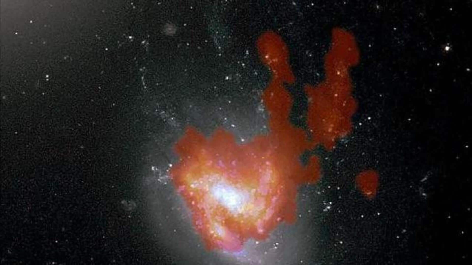 Why this galaxy 300M light-years away looks like a jellyfish Why this galaxy 300M light-years away looks like a jellyfish
