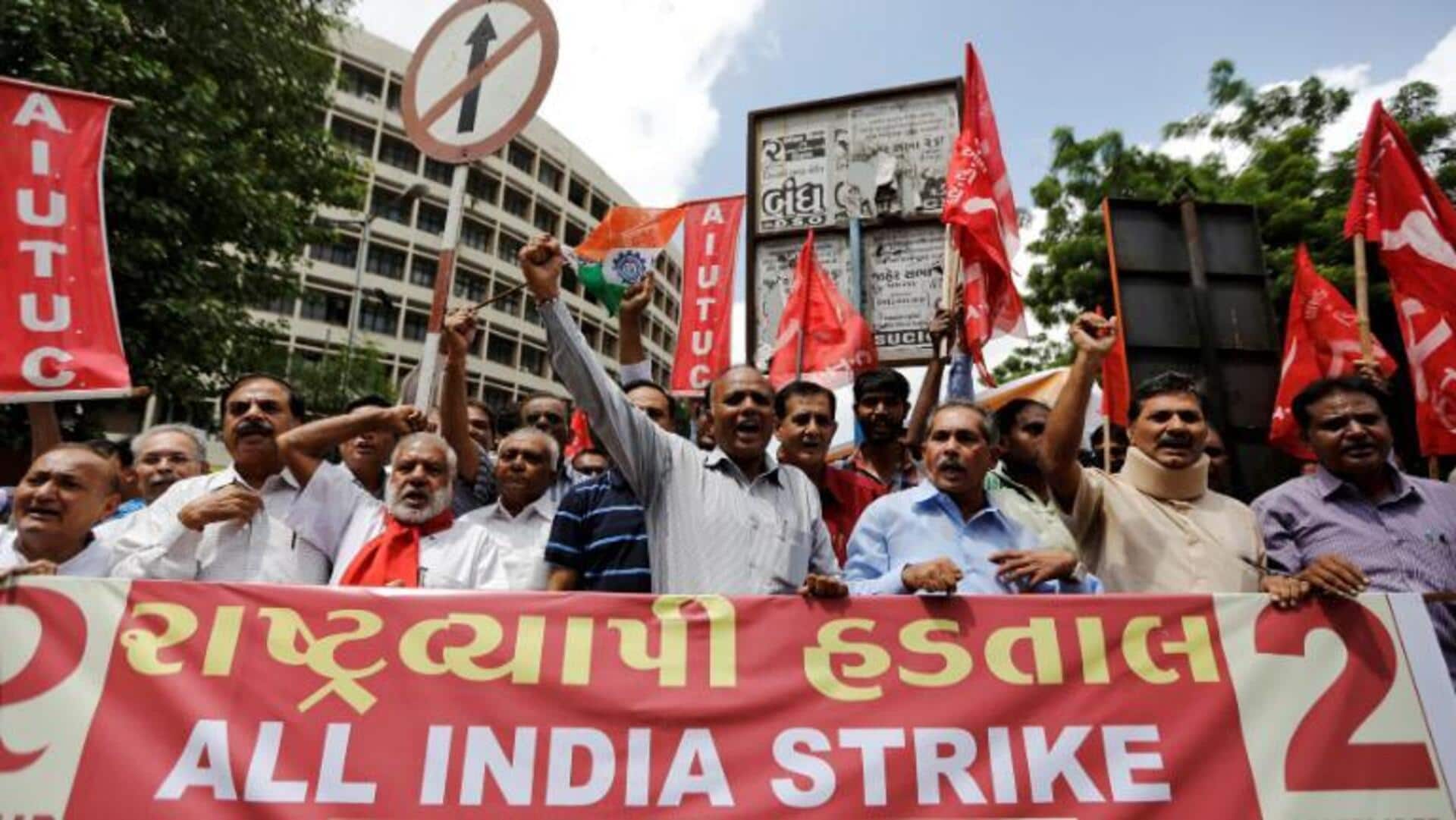 Pan-India worker strike tomorrow: Which services will be affected?