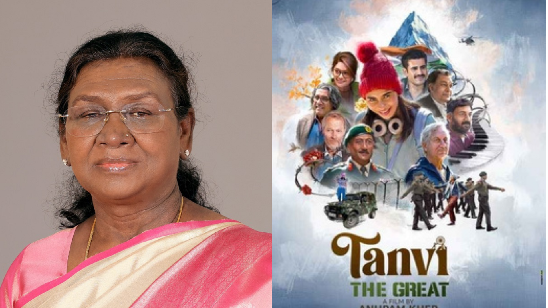 President Murmu to attend special screening of Anupam Kher's 'Tanvi...' President Murmu to attend special screening of Anupam Kher's 'Tanvi...'