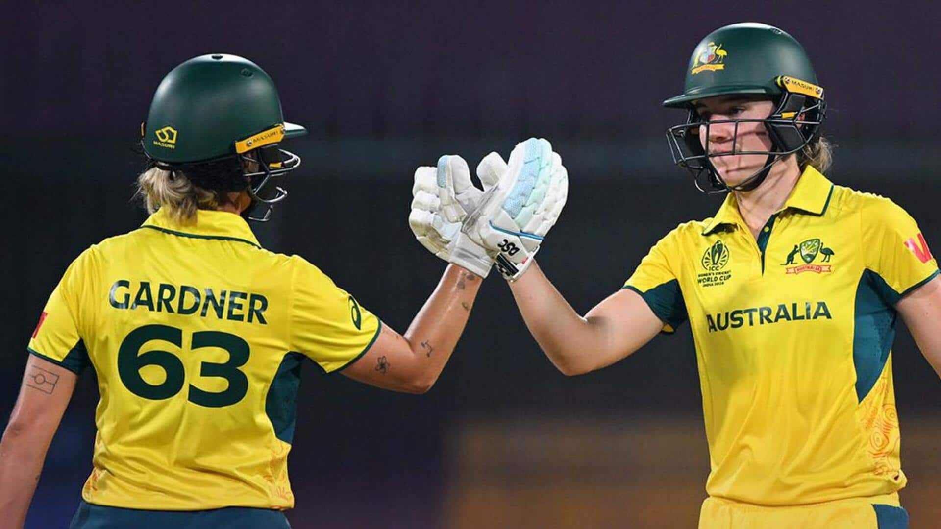 Women's World Cup, Annabel Sutherland hammers 98* versus England: Stats Women's World Cup, Annabel Sutherland hammers 98* versus England: Stats