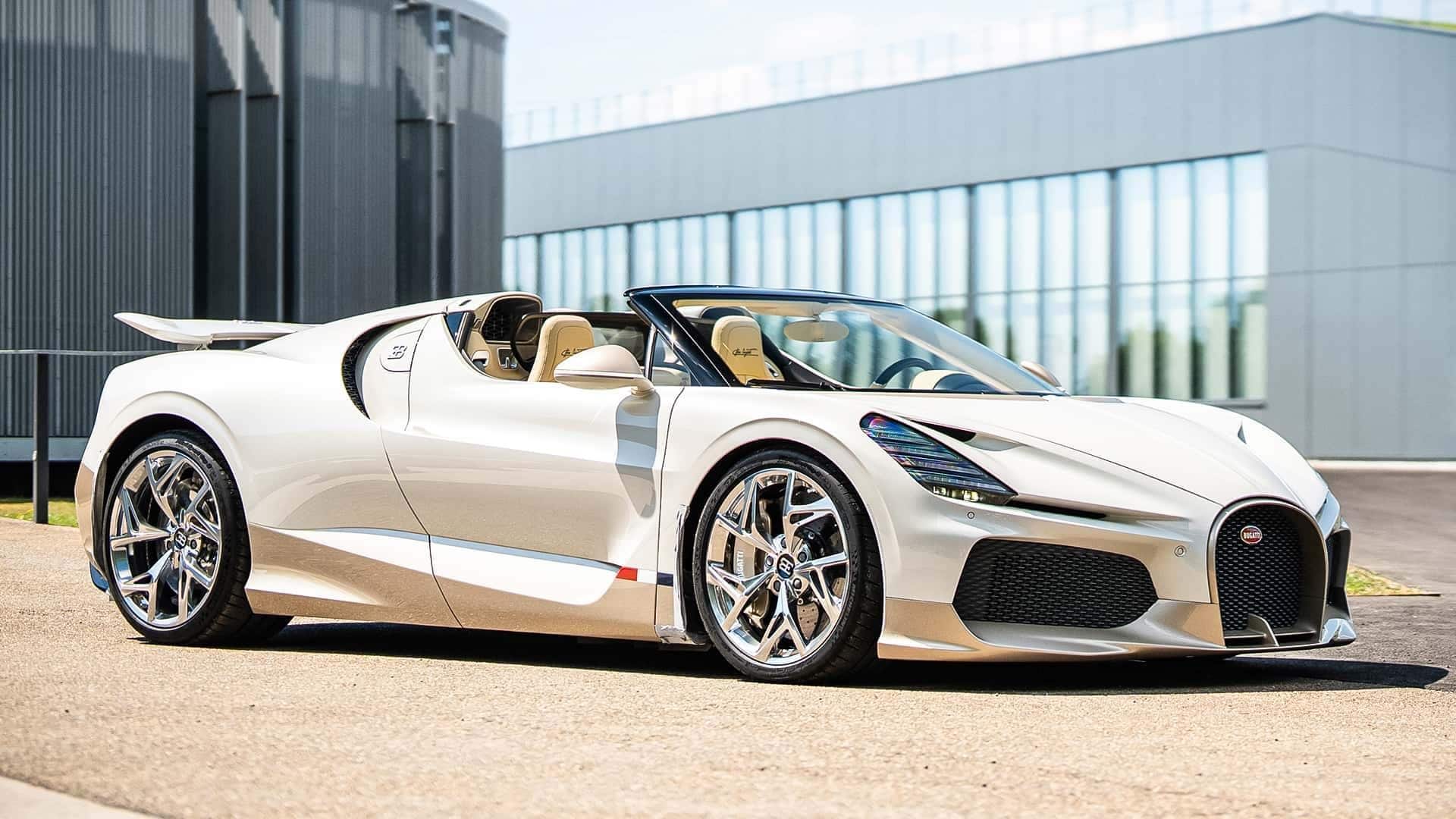 Bugatti bids adieu to W16 engine with last-ever Mistral roadster