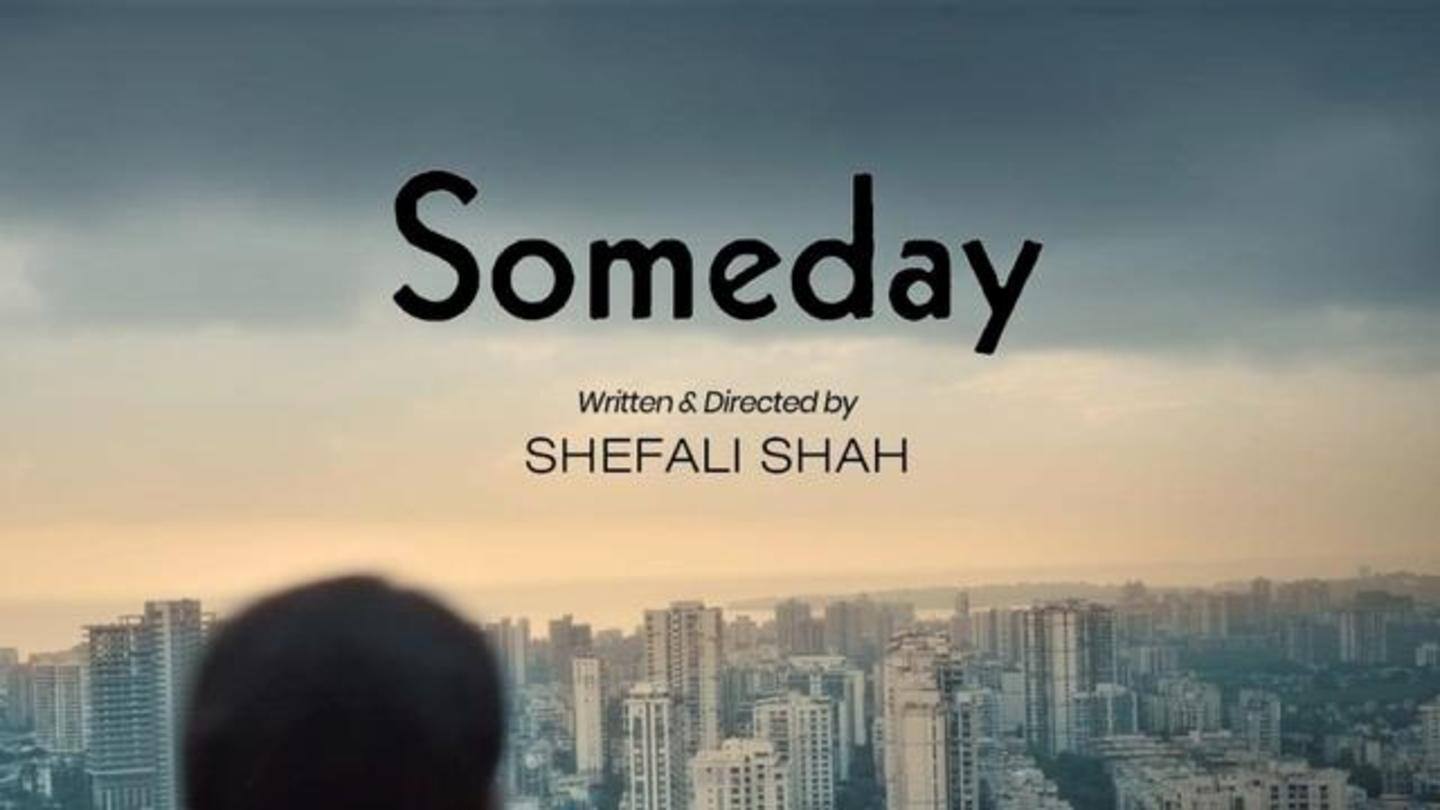 Film highlights how virus forced people to isolate themselves: Shefali Film highlights how virus forced people to isolate themselves: Shefali