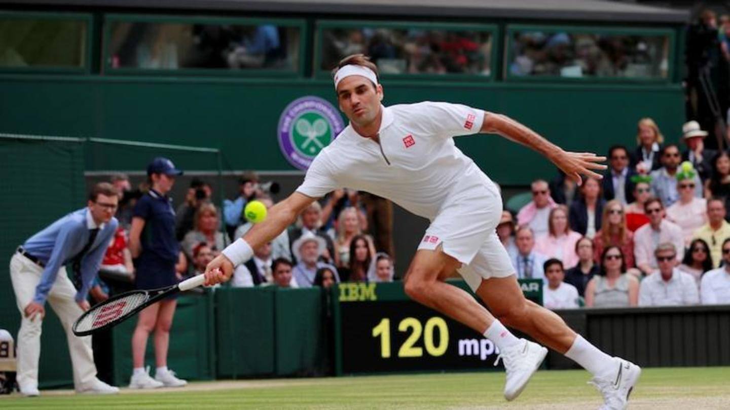 Federer wins his 104th match at Wimbledon Federer wins his 104th match at Wimbledon
