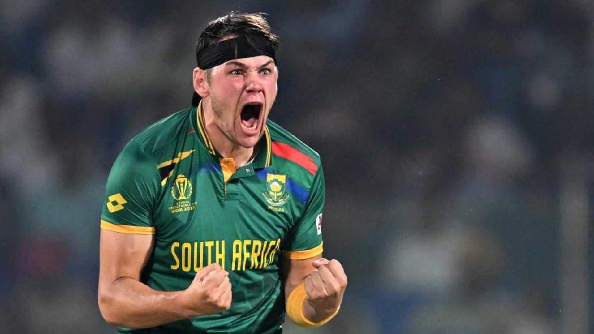 ICC World Cup, Gerald Coetzee claims 3/35 against England: Stats
