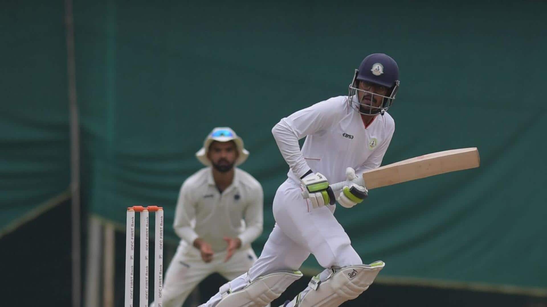 Yash Rathod smashes his maiden First-Class ton: Key stats