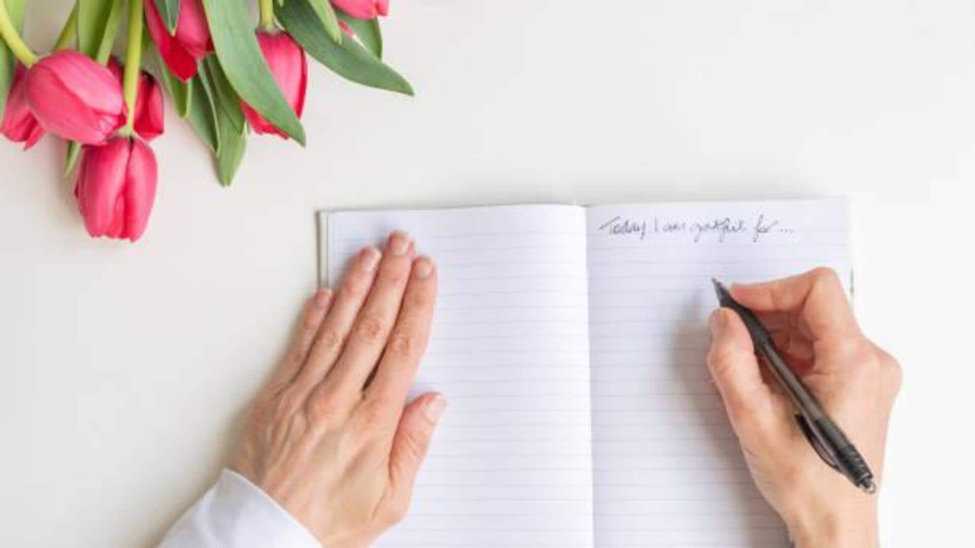 How gratitude lists can help you build better habits