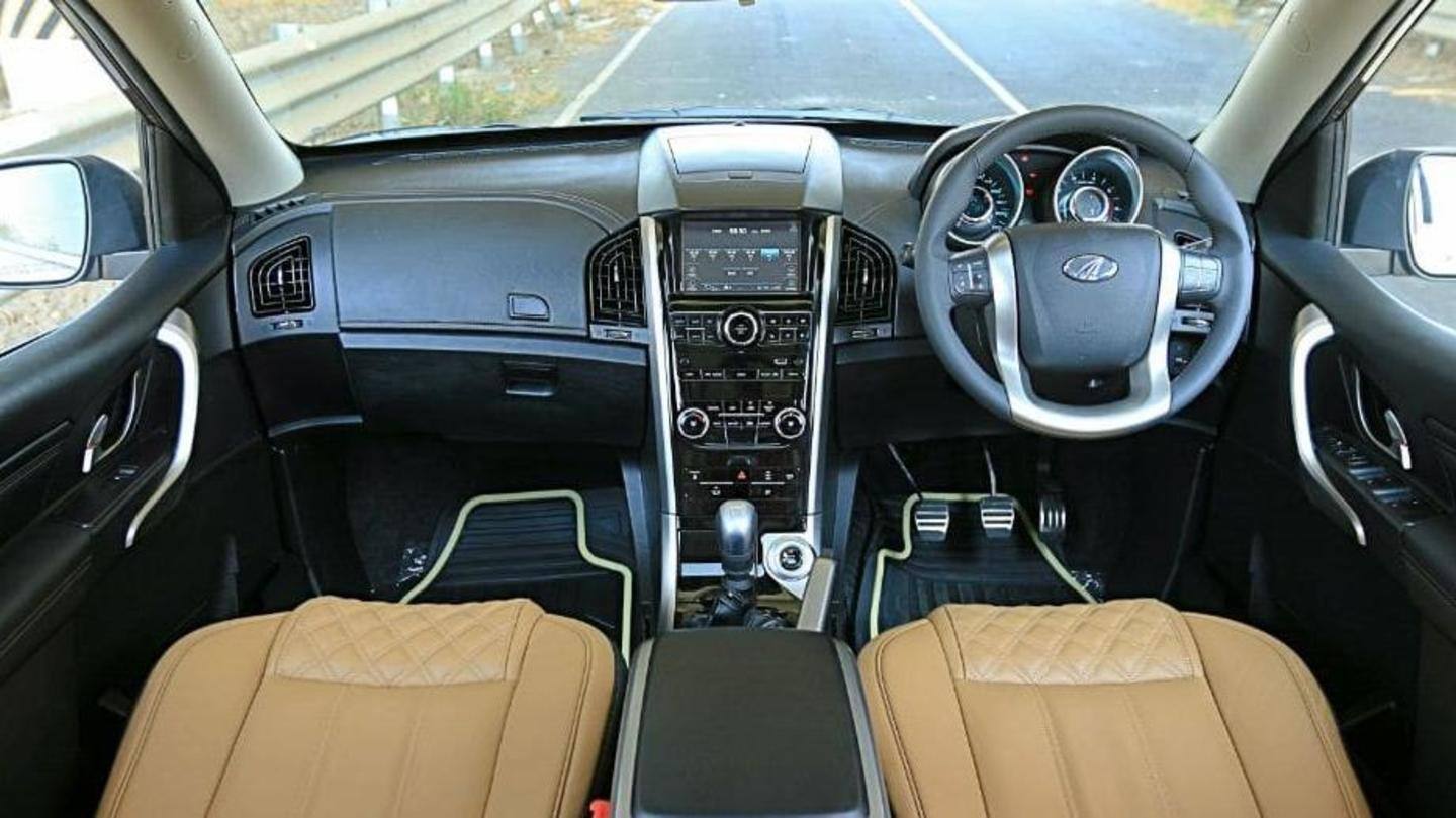 The car has a spacious cabin with many safety features The car has a spacious cabin with many safety features