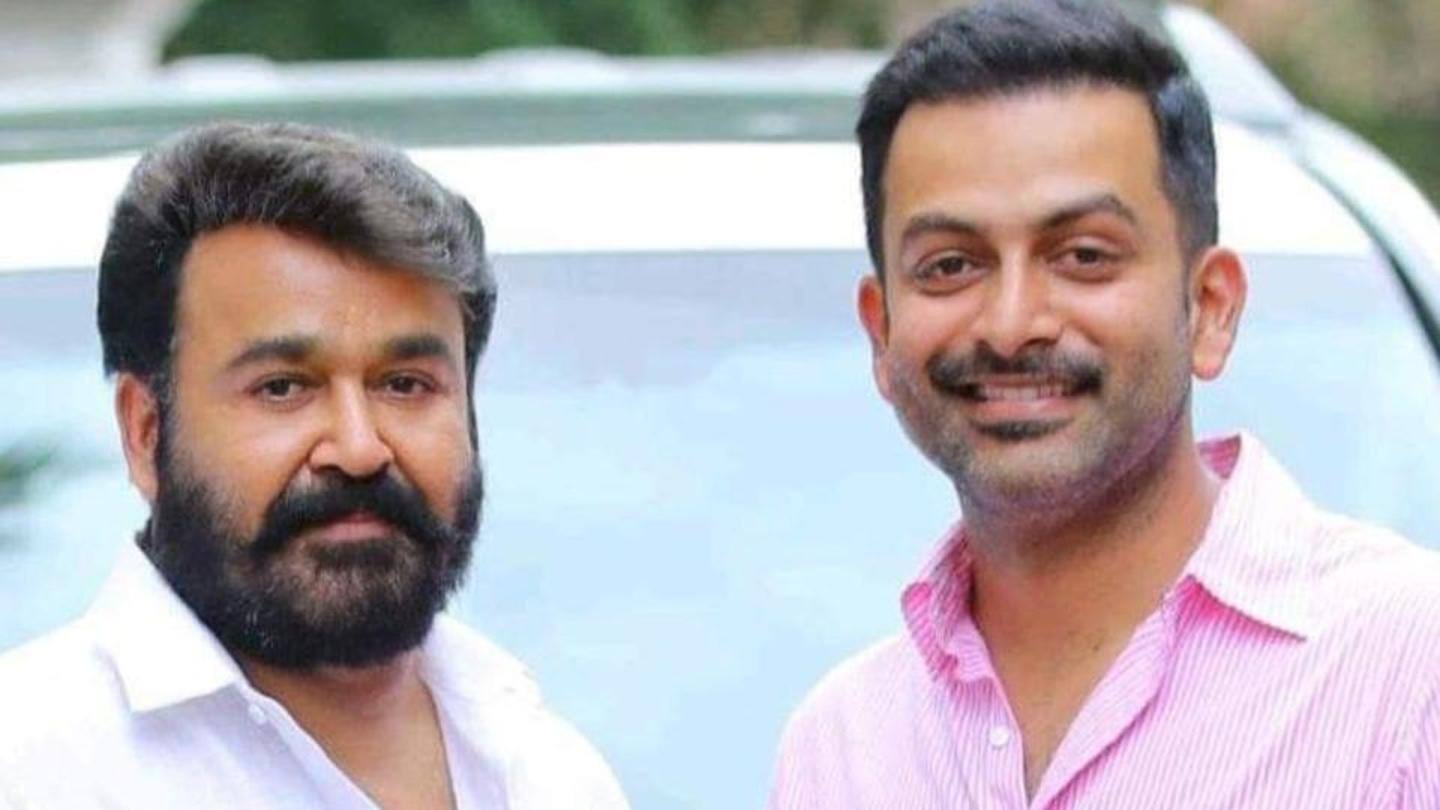 Prithviraj Sukumaran announces directorial venture starring Mohanlal