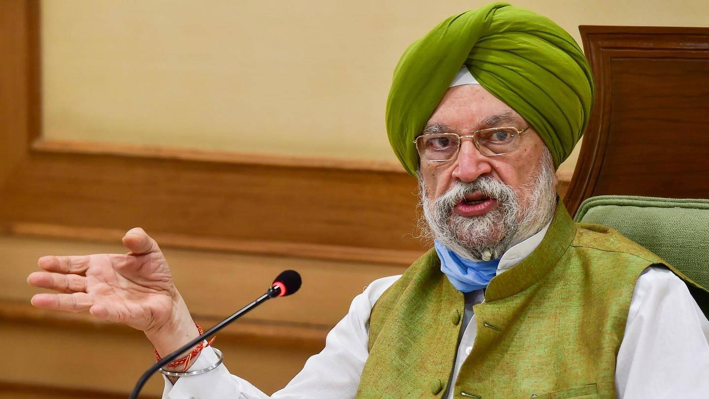 Who would want to partner with Congress in UP? Puri Who would want to partner with Congress in UP? Puri