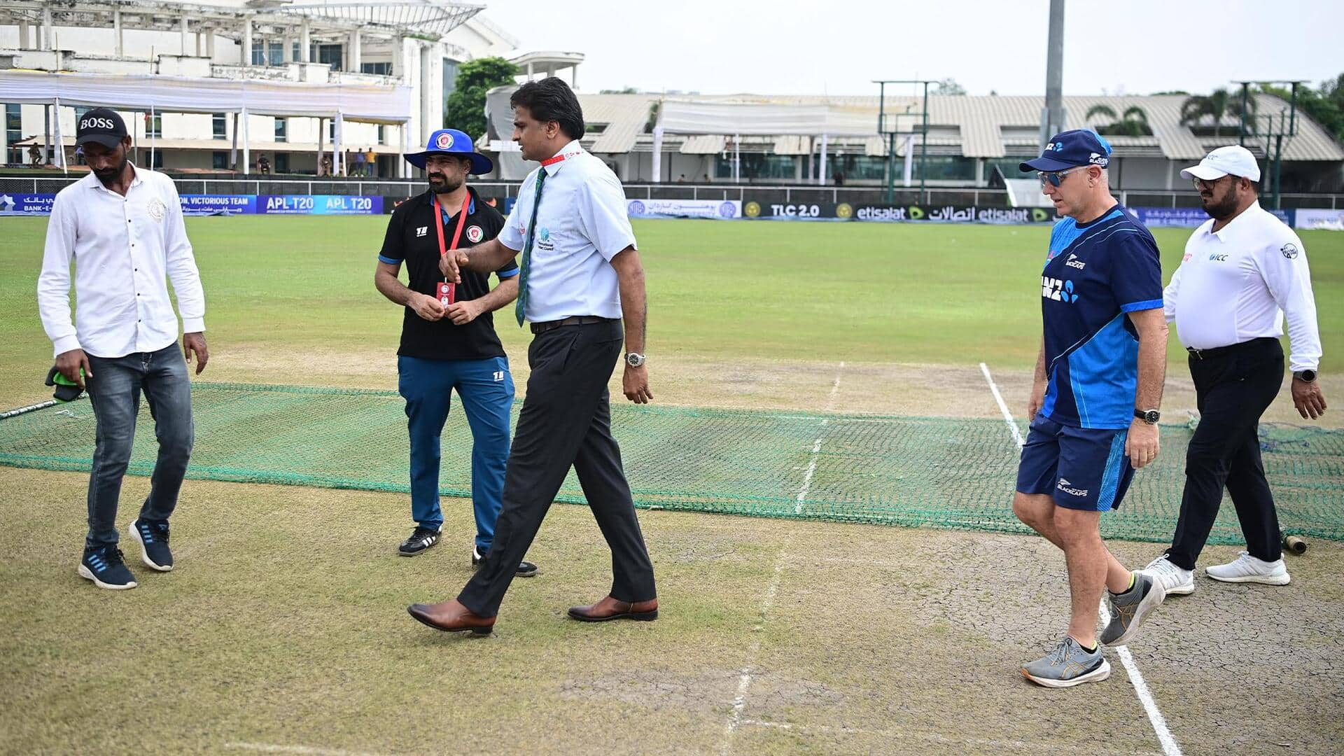 AFG-NZ Test set for complete washout; Day 4 called off