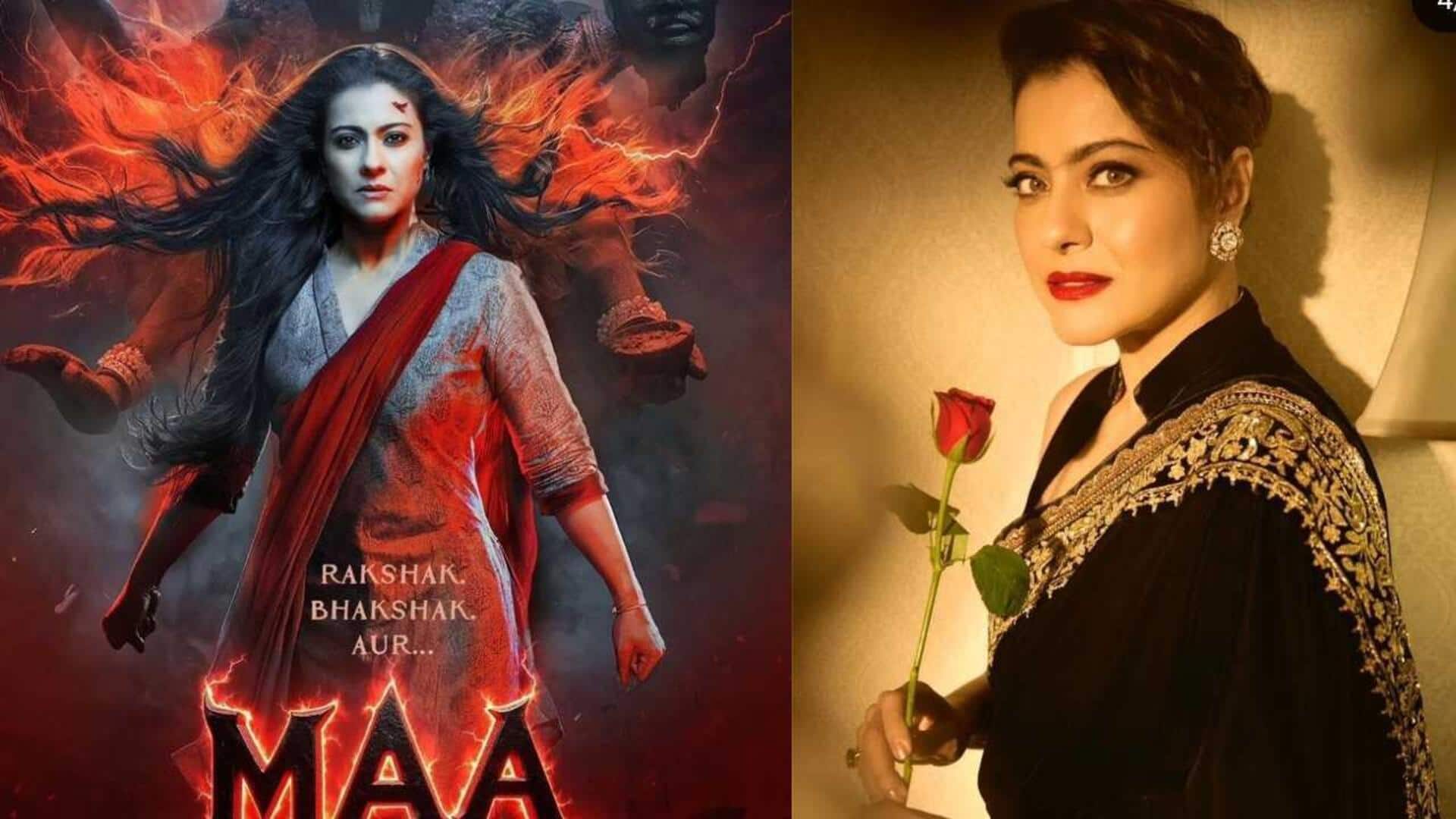 Kajol's powerful 'Maa' poster sets stage for trailer drop tomorrow Kajol's powerful 'Maa' poster sets stage for trailer drop tomorrow