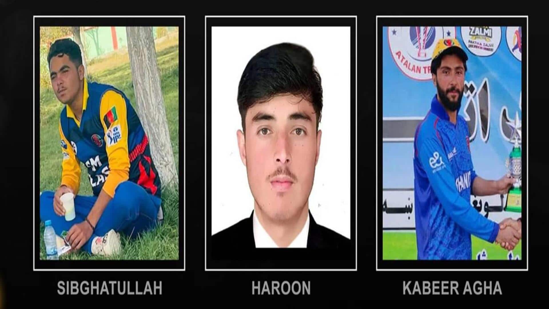 Pakistan's airstrike in Afghanistan kills 3 crickers; ACB reacts Pakistan's airstrike in Afghanistan kills 3 crickers; ACB reacts