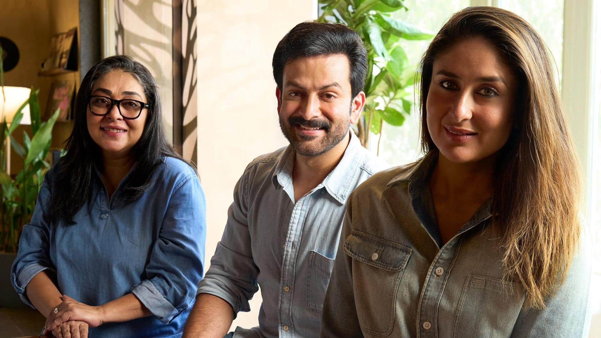 Kareena Kapoor, Prithviraj Sukumaran's 'Daayra' filming wrapped