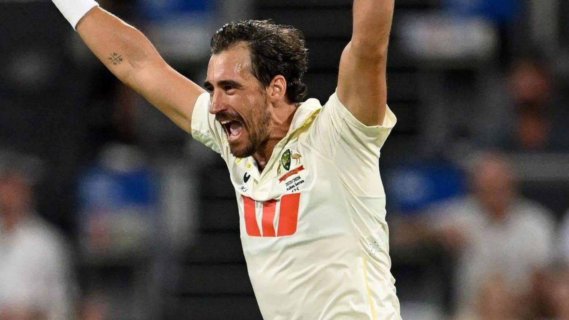 2nd Test: Mitchell Starc rattles Bangladesh with six-fer, surpasses Steyn 