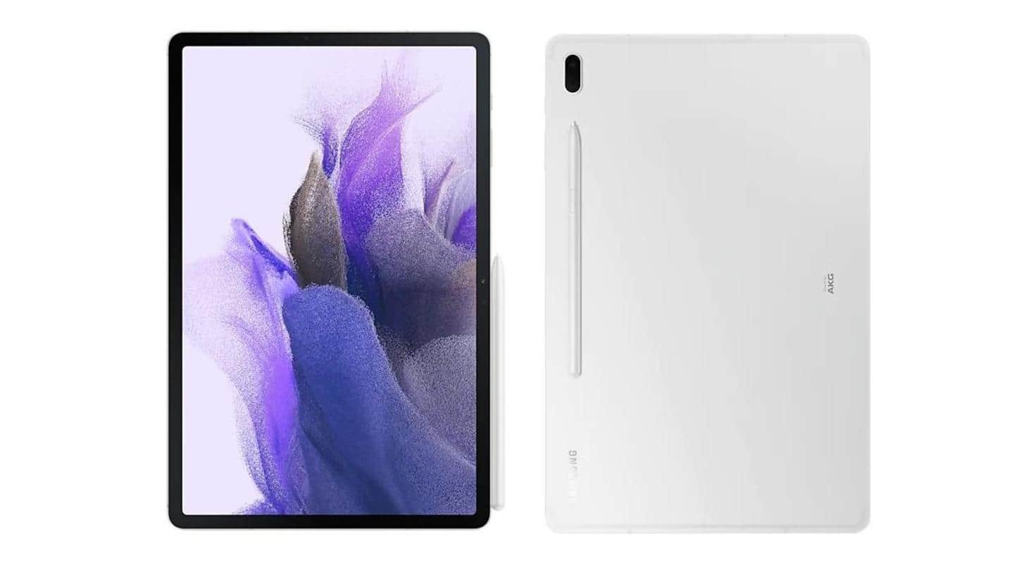 Samsung Galaxy Tab S7 FE, with Snapdragon 750G chipset, launched