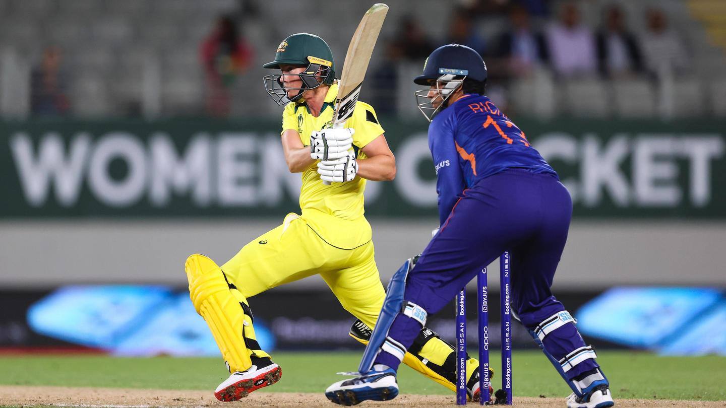 ICC Women's World Cup: Australia beat India, qualify for semi-finals