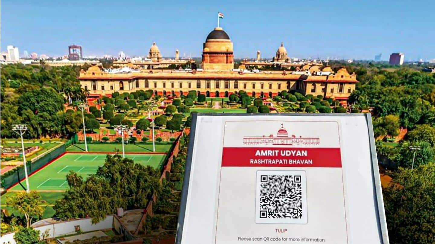 Delhi: Rashtrapati Bhavan's iconic Mughal Gardens renamed 'Amrit Udyan'