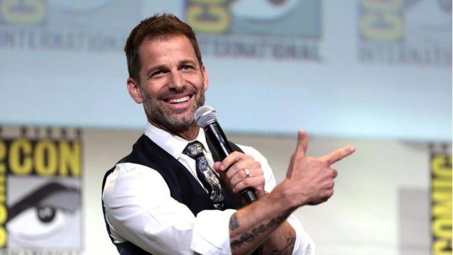 Zack Snyder's tweet leads to speculations amongst DC fans