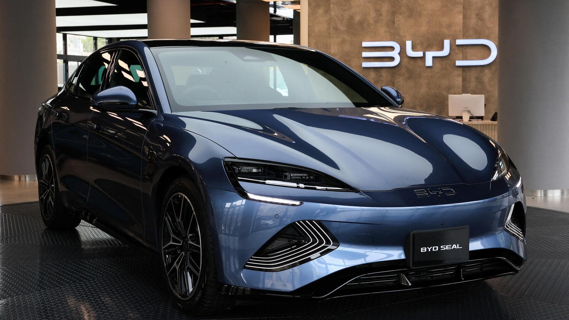 BYD sees 32.6% profit slump as China's EV race intensifies BYD sees 32.6% profit slump as China's EV race intensifies