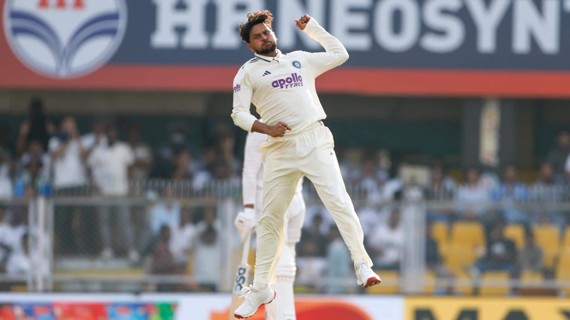 Guwahati Test: Kuldeep Yadav shines with four-fer against South Africa