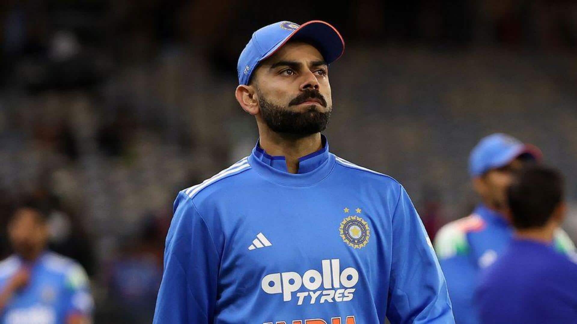 Watch: Virat Kohli's powerful message to net bowler