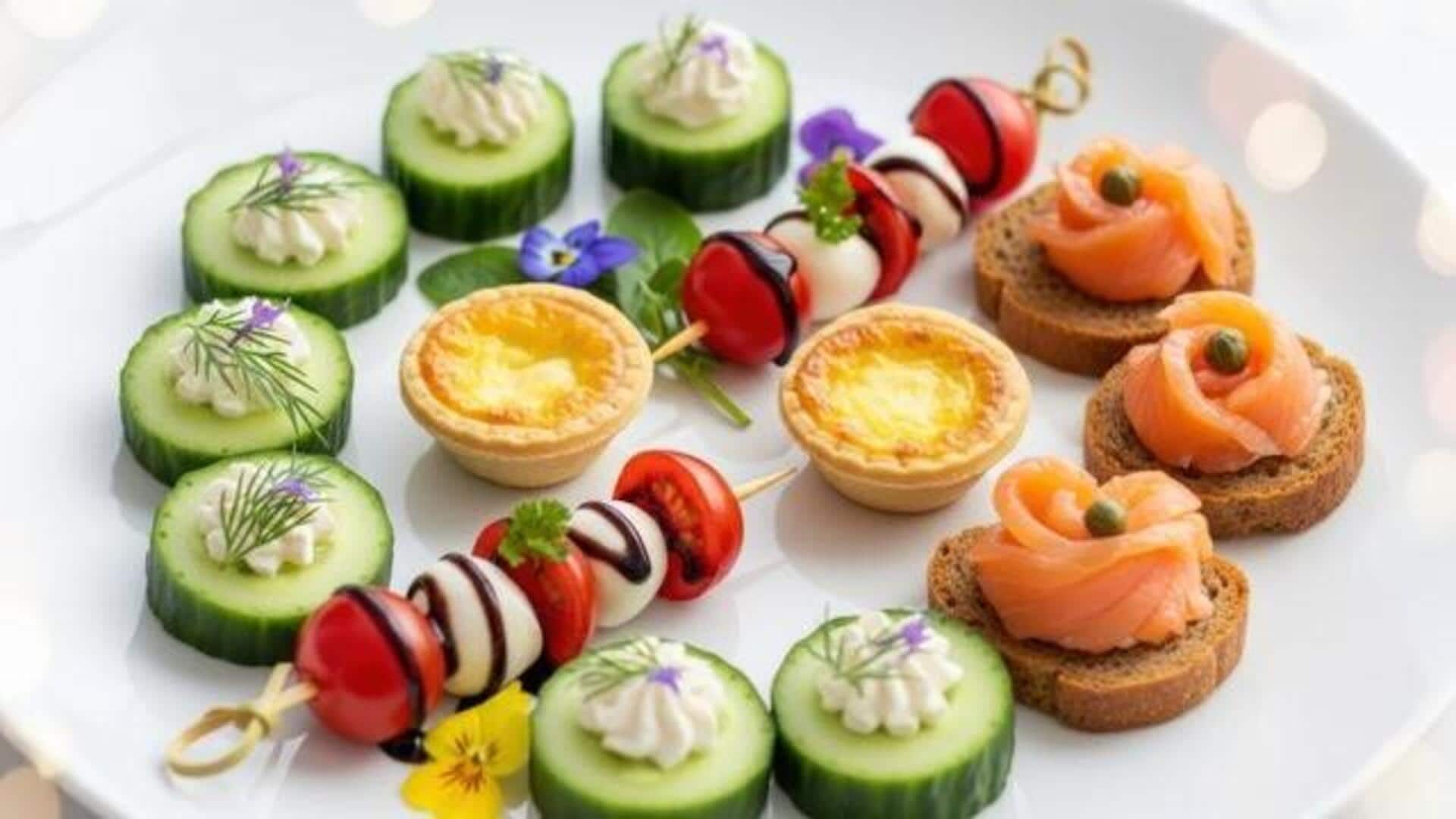 Healthy snacks 101: Cucumber cream cheese bites
