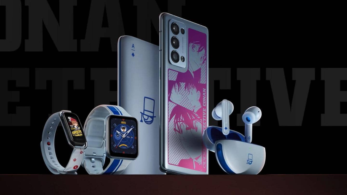 OPPO Reno6 Pro+ gets a Detective Conan Limited Edition variant