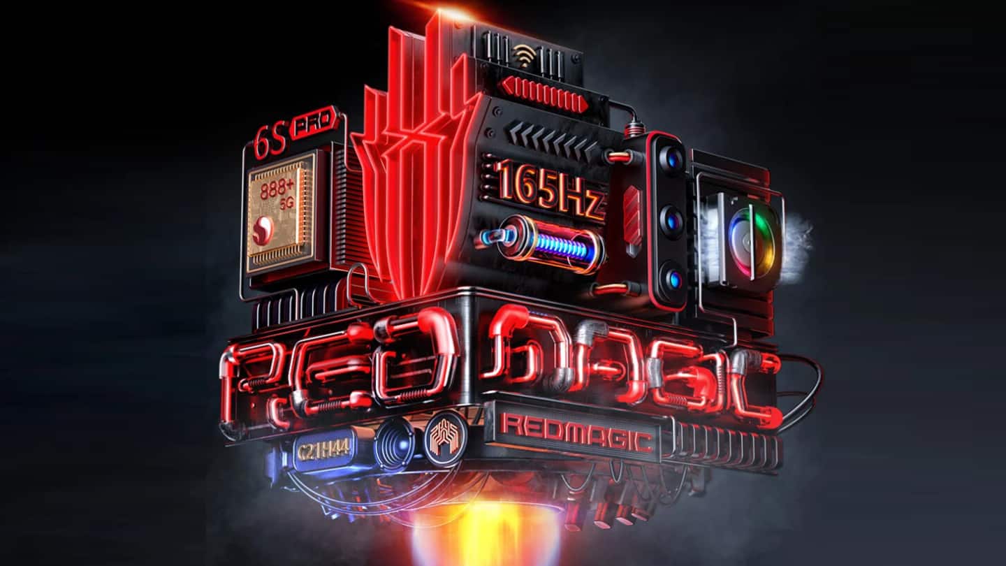 Nubia RedMagic 6S Pro confirmed to debut on September 6