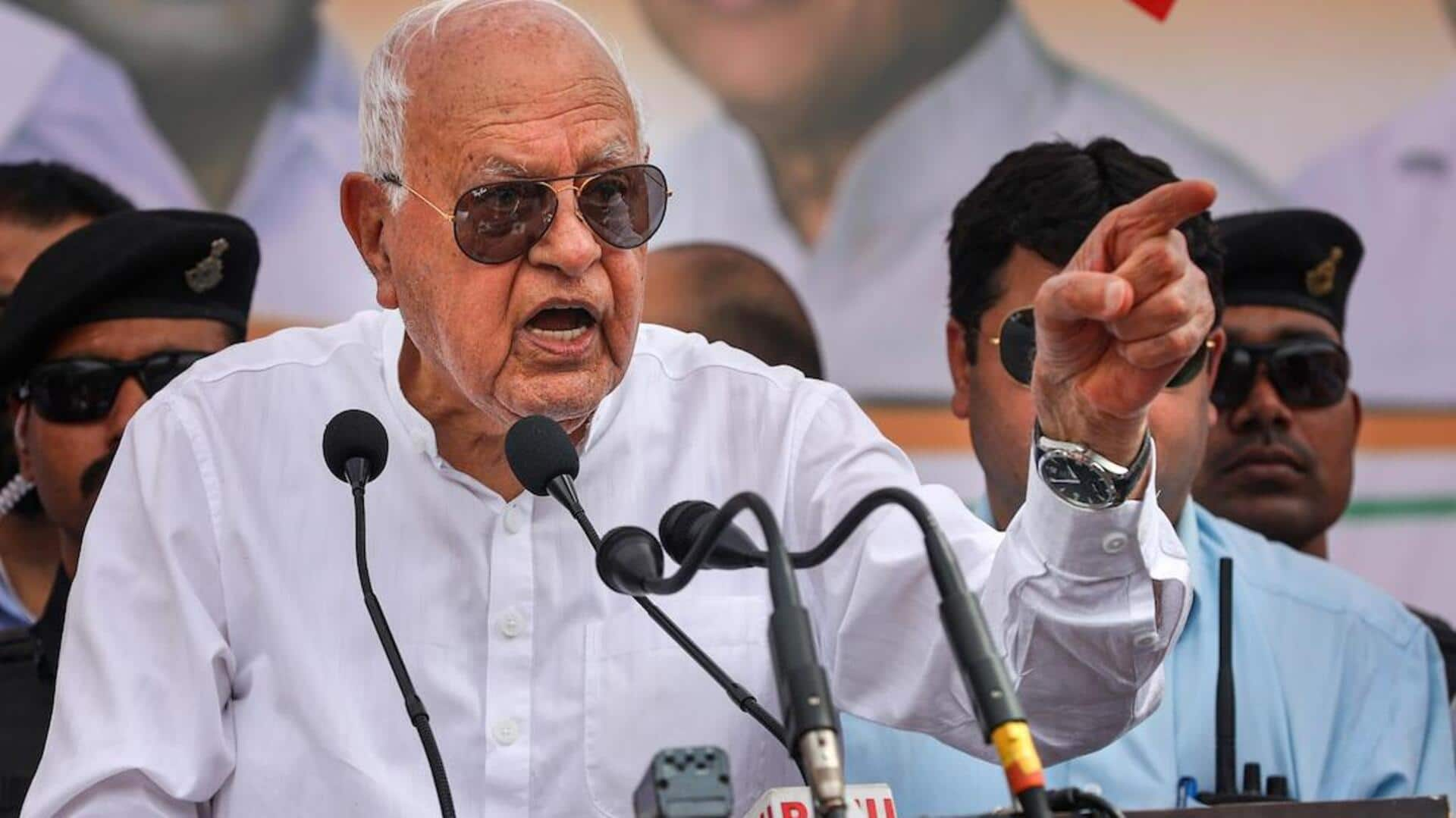 'Why not...': Farooq Abdullah on post-poll alliance with PDP