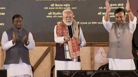 'Congress protected infiltrators for decades': Modi in Assam