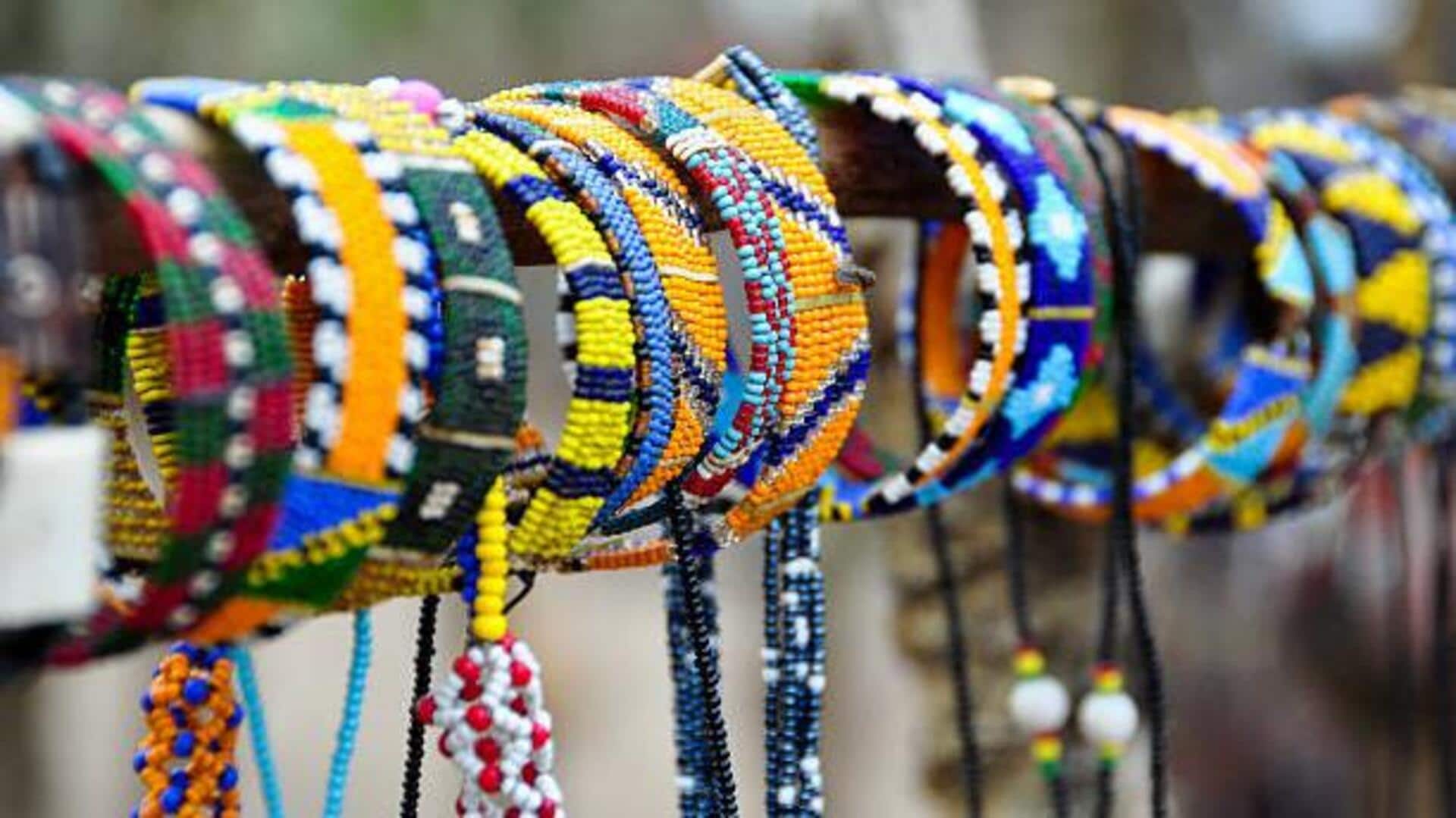 How to make traditional Maasai bead jewelry