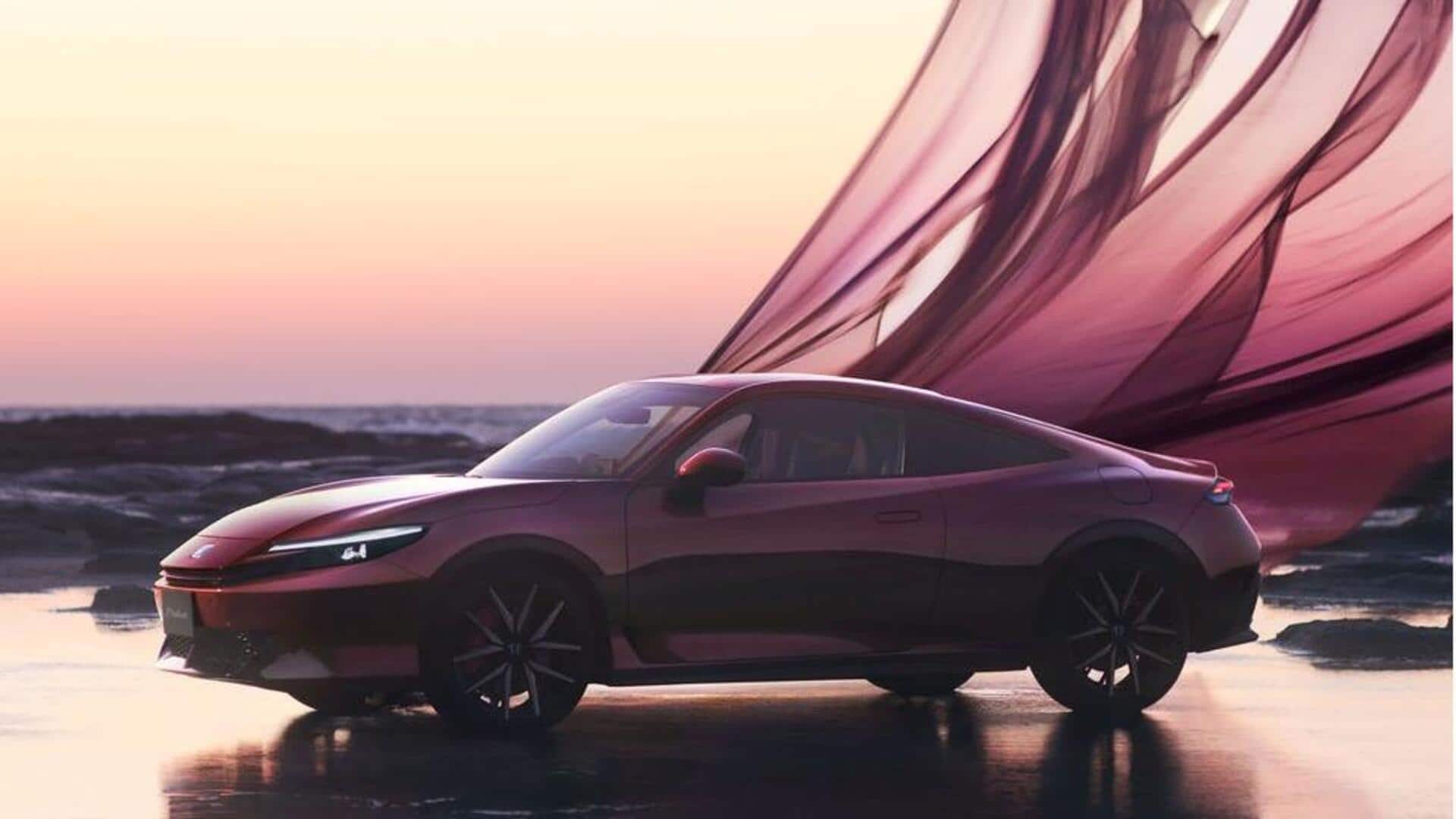 Honda's new limited-run Prelude is bathed in red
