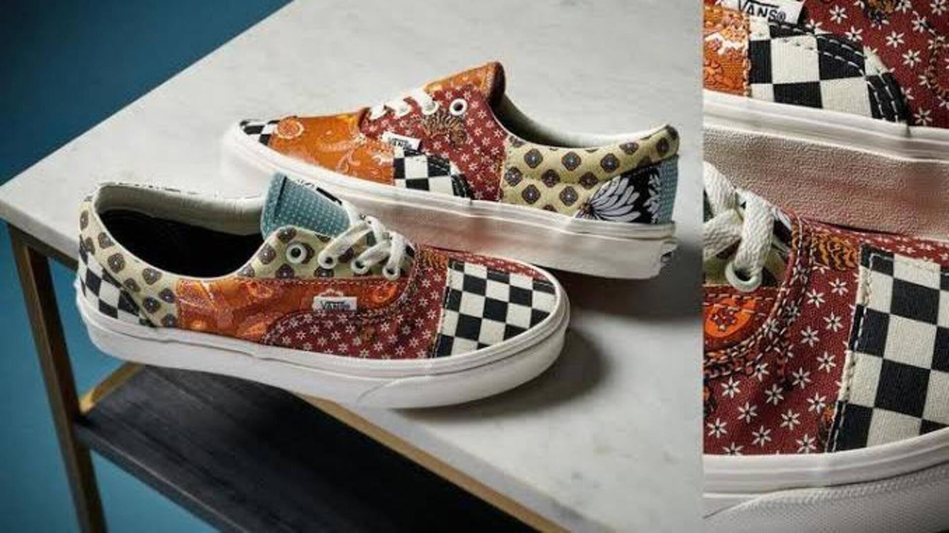 DIY: How to revamp your shoes with fabric patches