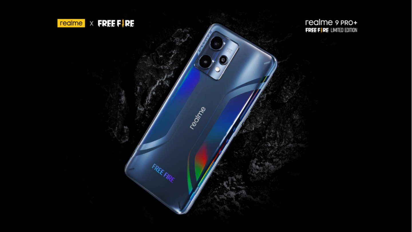 Realme 9 Pro+ Free Fire Edition launch date, images revealed