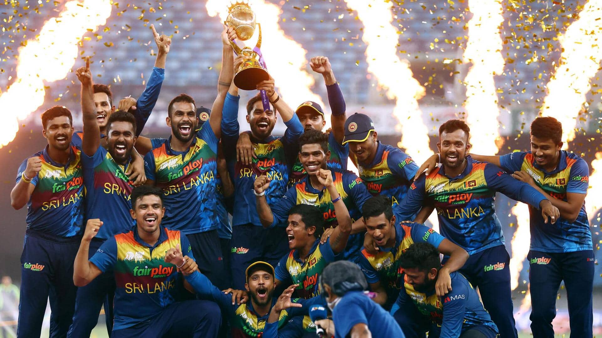 Asia Cup: Sri Lanka announce squad; star bowlers miss out