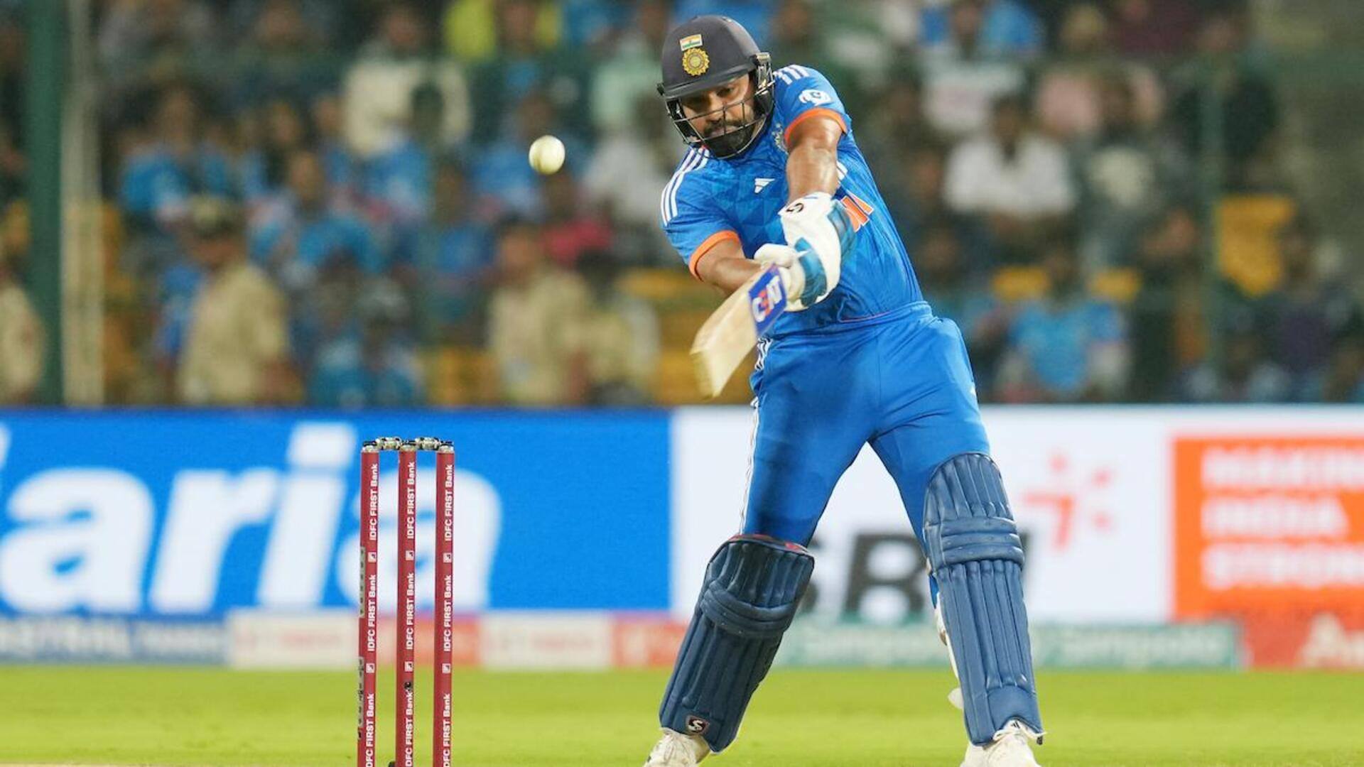 Rohit Sharma breaks records with his fifth T20I century