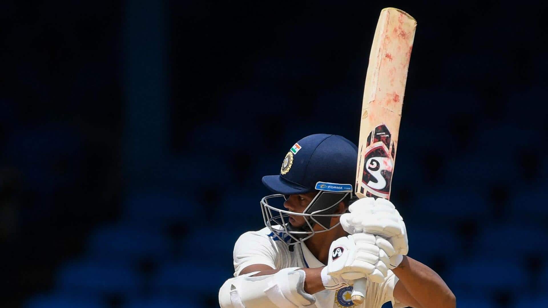 Yashasvi Jaiswal slams 64 versus England Lions: Key stats Yashasvi Jaiswal slams 64 versus England Lions: Key stats