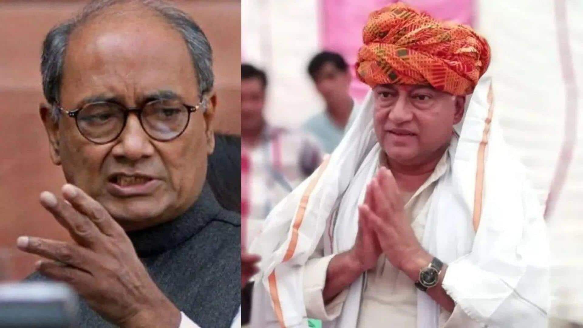 Congress expels Digvijaya Singh's brother for derogatory remarks against Rahul Congress expels Digvijaya Singh's brother for derogatory remarks against Rahul