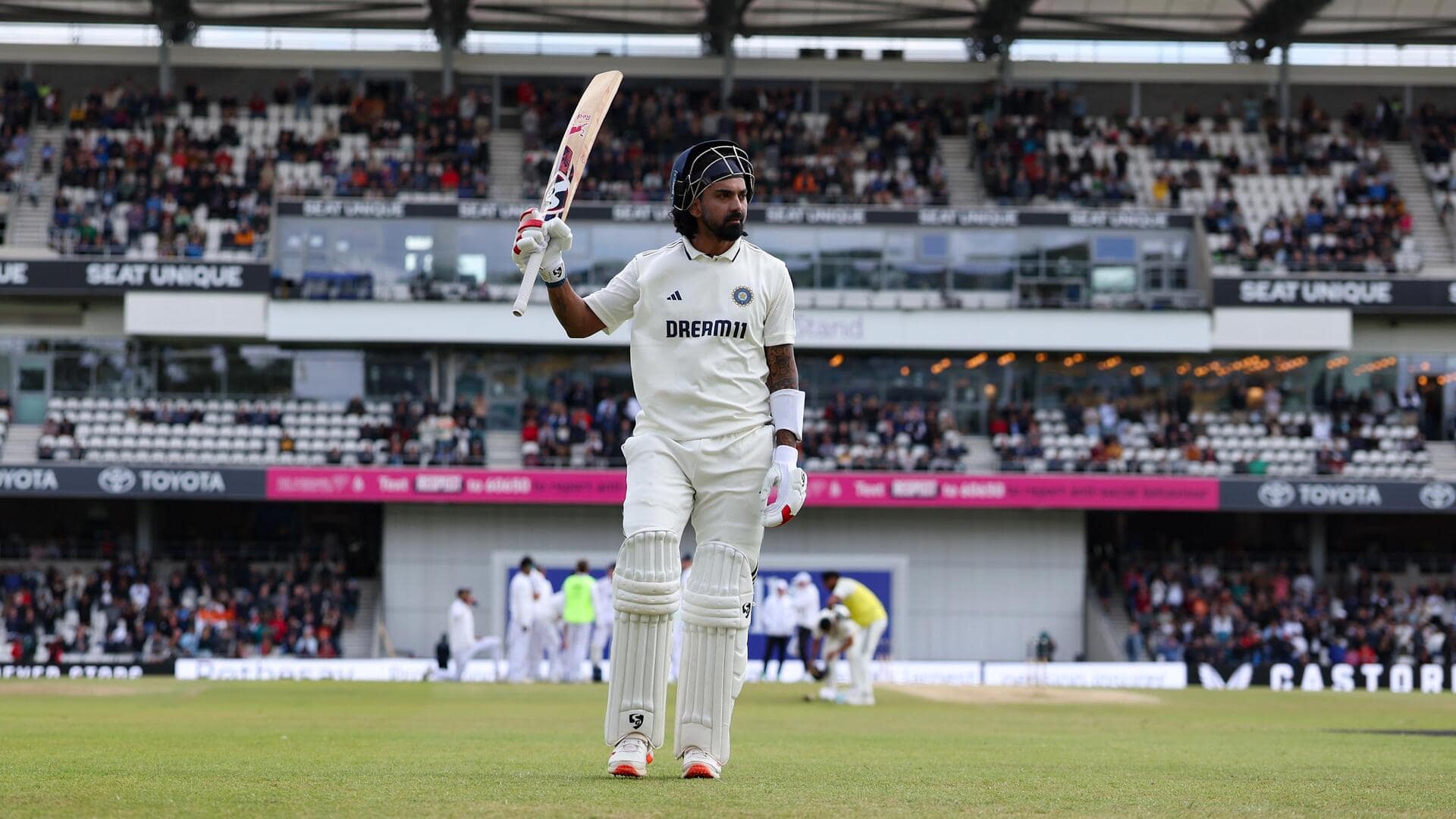 KL Rahul slams third Test ton as opener in England