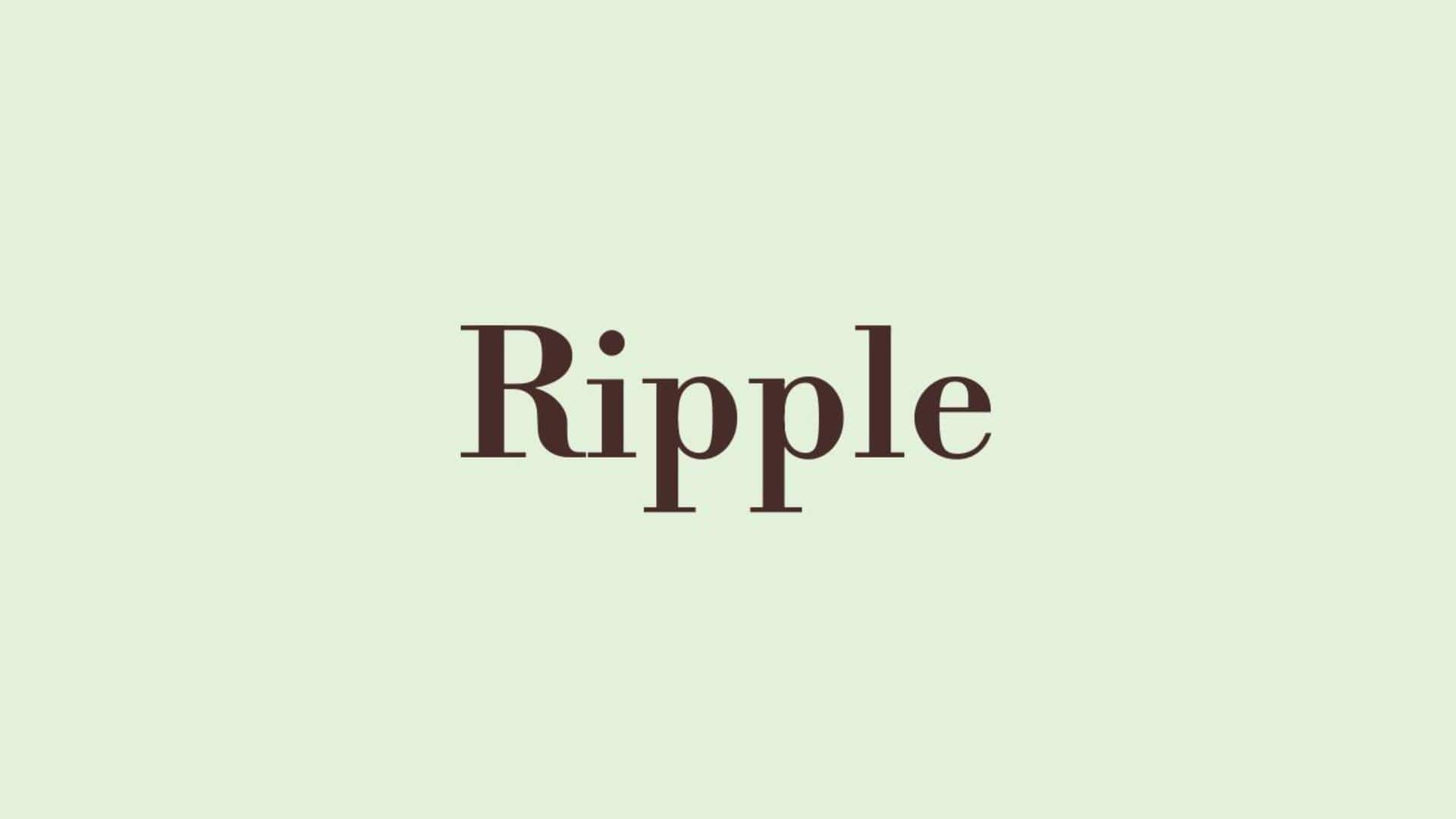 Word of the Day: Ripple Word of the Day: Ripple