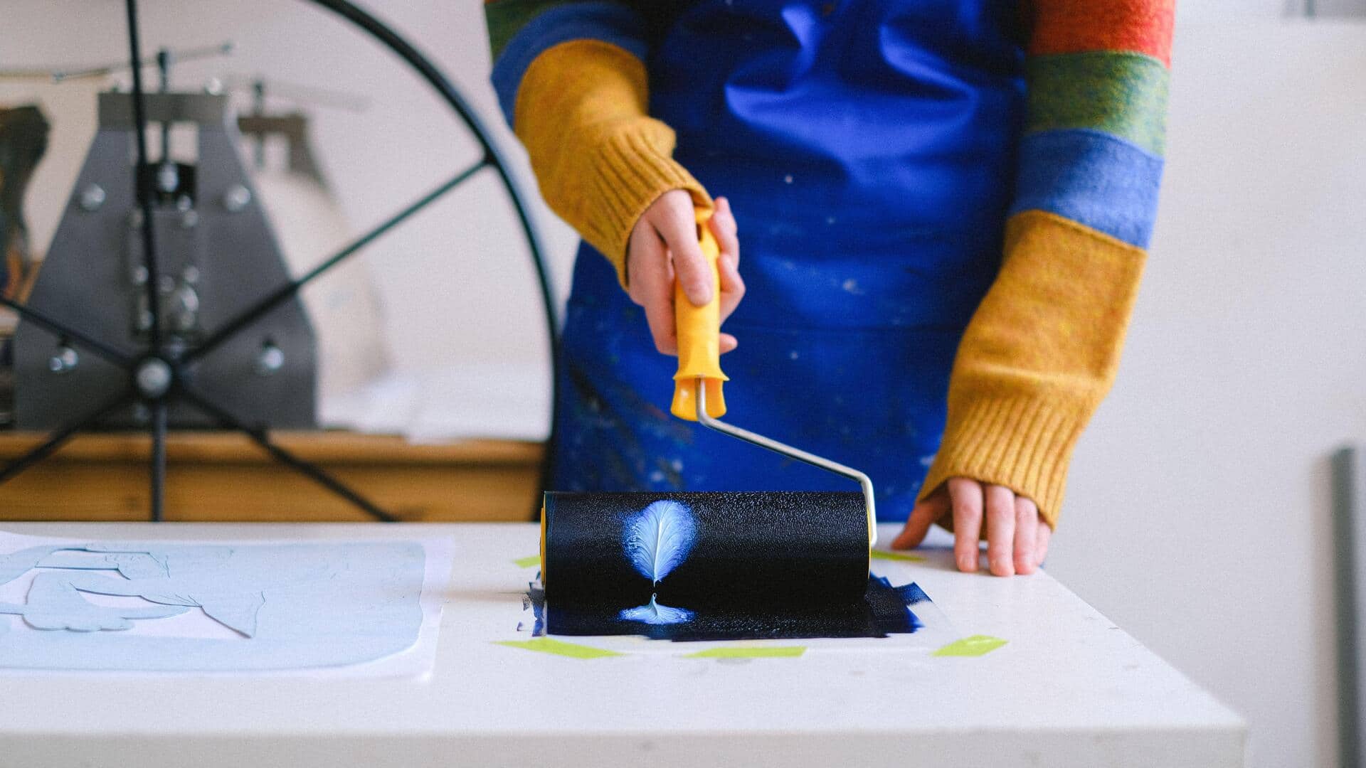 Linocut printmaking made easy for beginners
