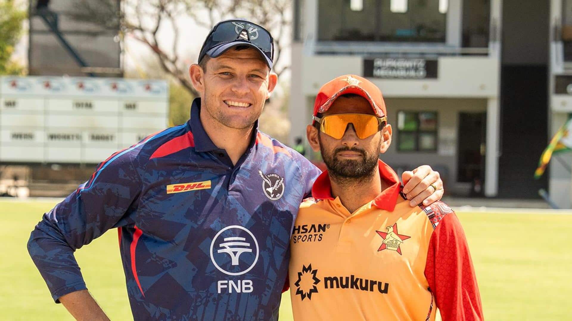 T20I Tri-Series, Namibia's Gerhard Erasmus slams 88 versus Zimbabwe: Stats
