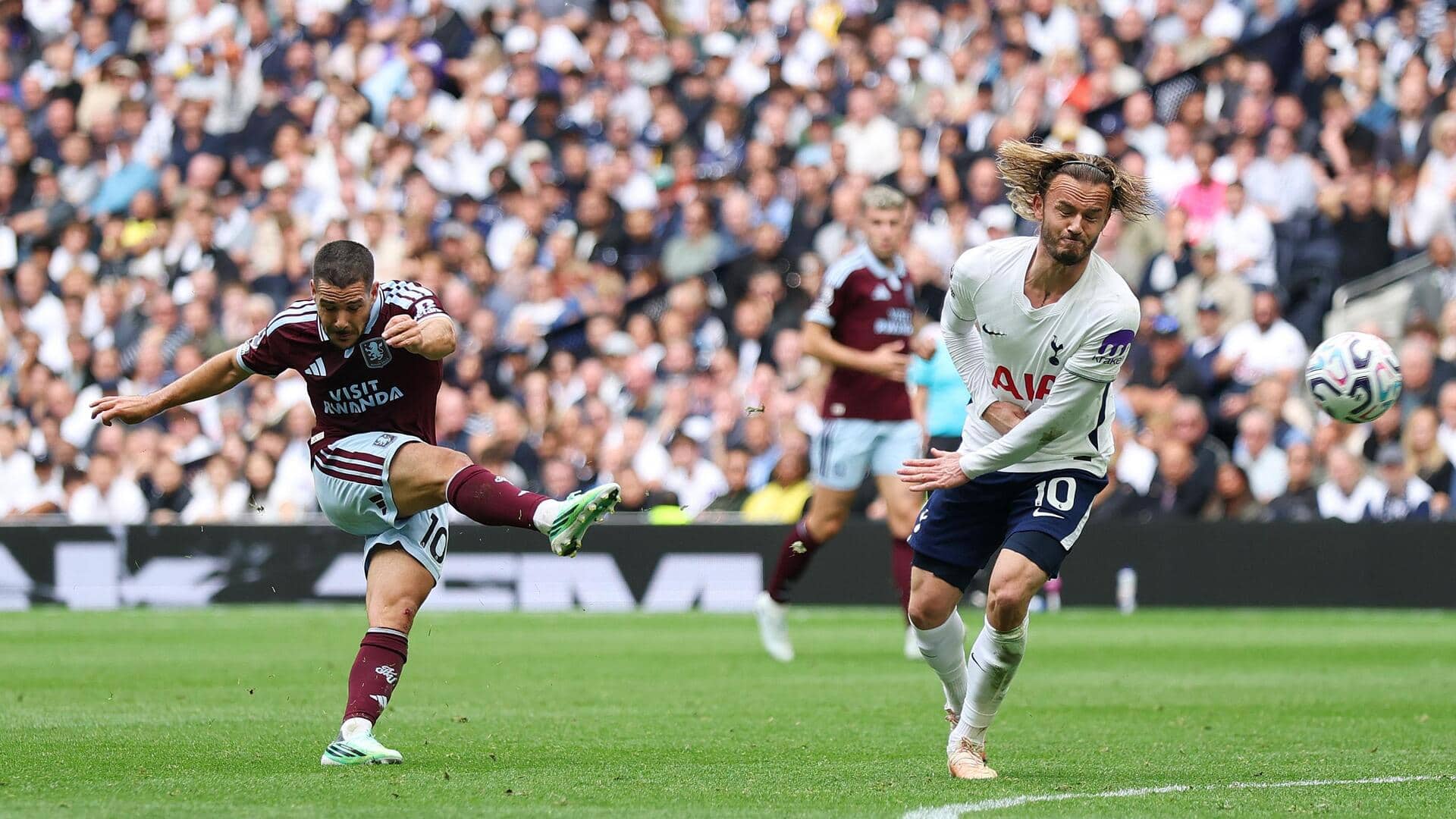 Tottenham slip into relegation zone after Aston Villa defeat: Stats