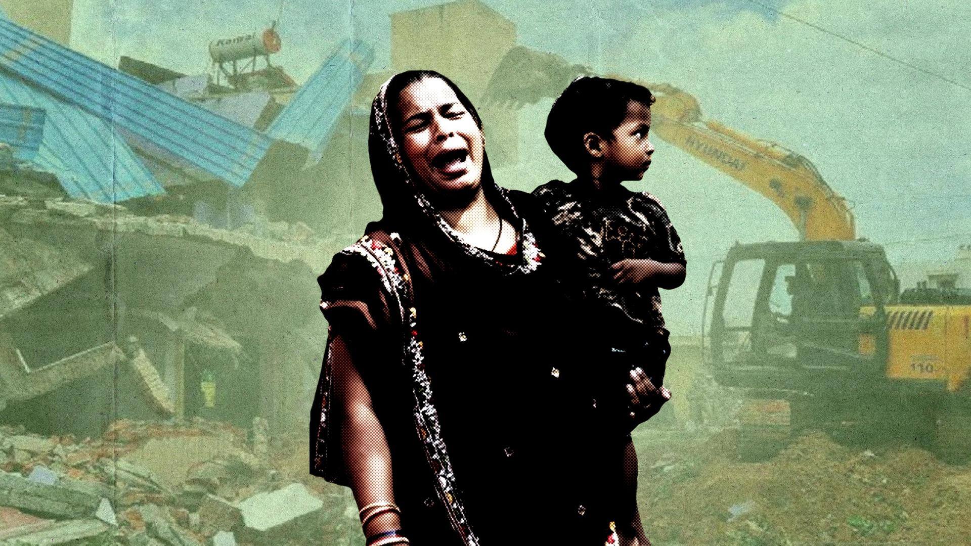 ASI razes 1,000 homes in Delhi's Tughlakabad, thousands homeless