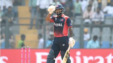 T20 WC: Nepal's Dipendra Singh hammers 58 vs West Indies