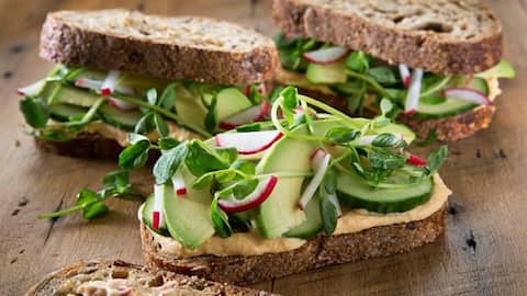 5-minute prep: Avocado tomato sandwich