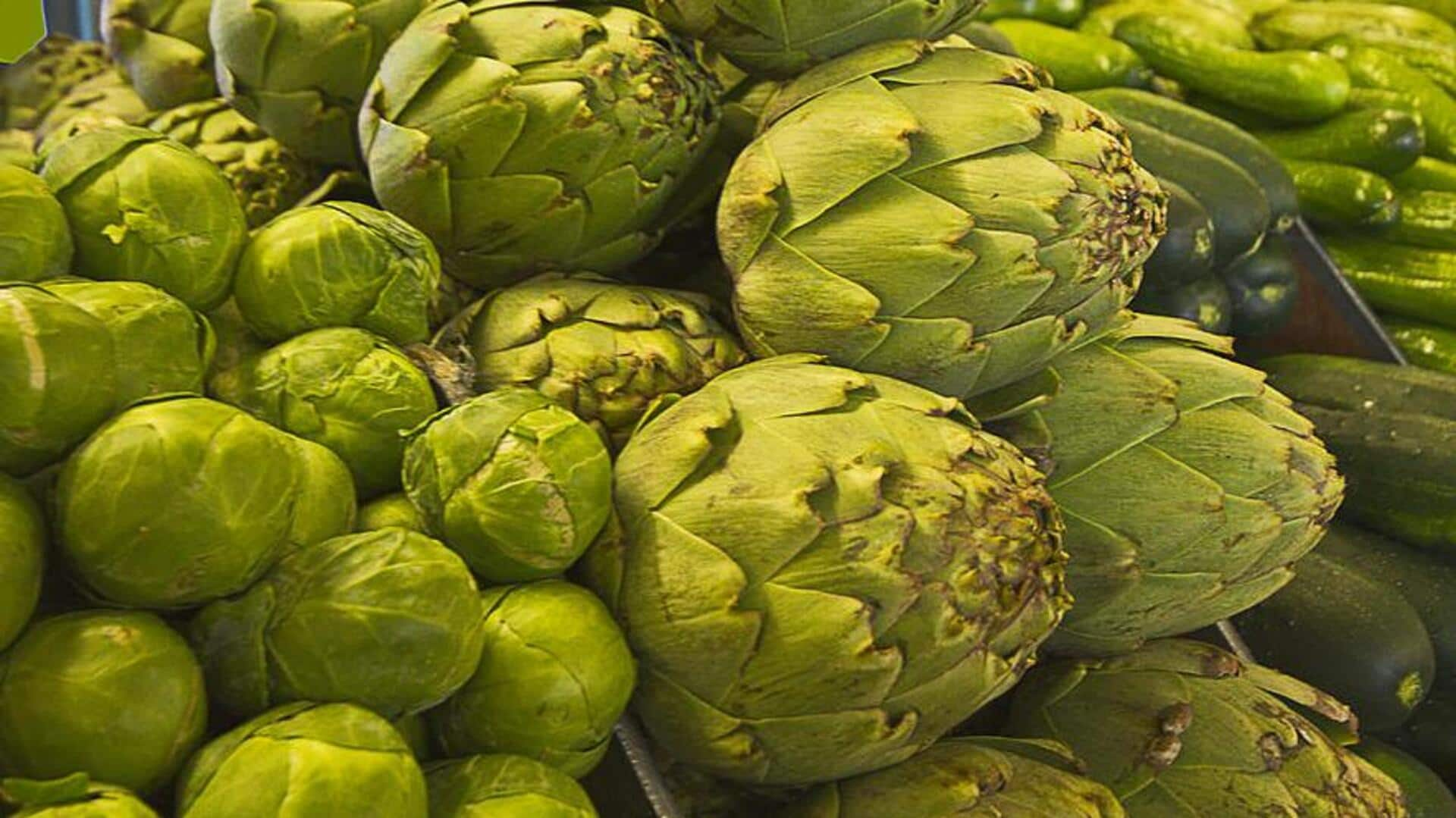 Artichoke v/s Brussels sprouts: Which has more fiber?