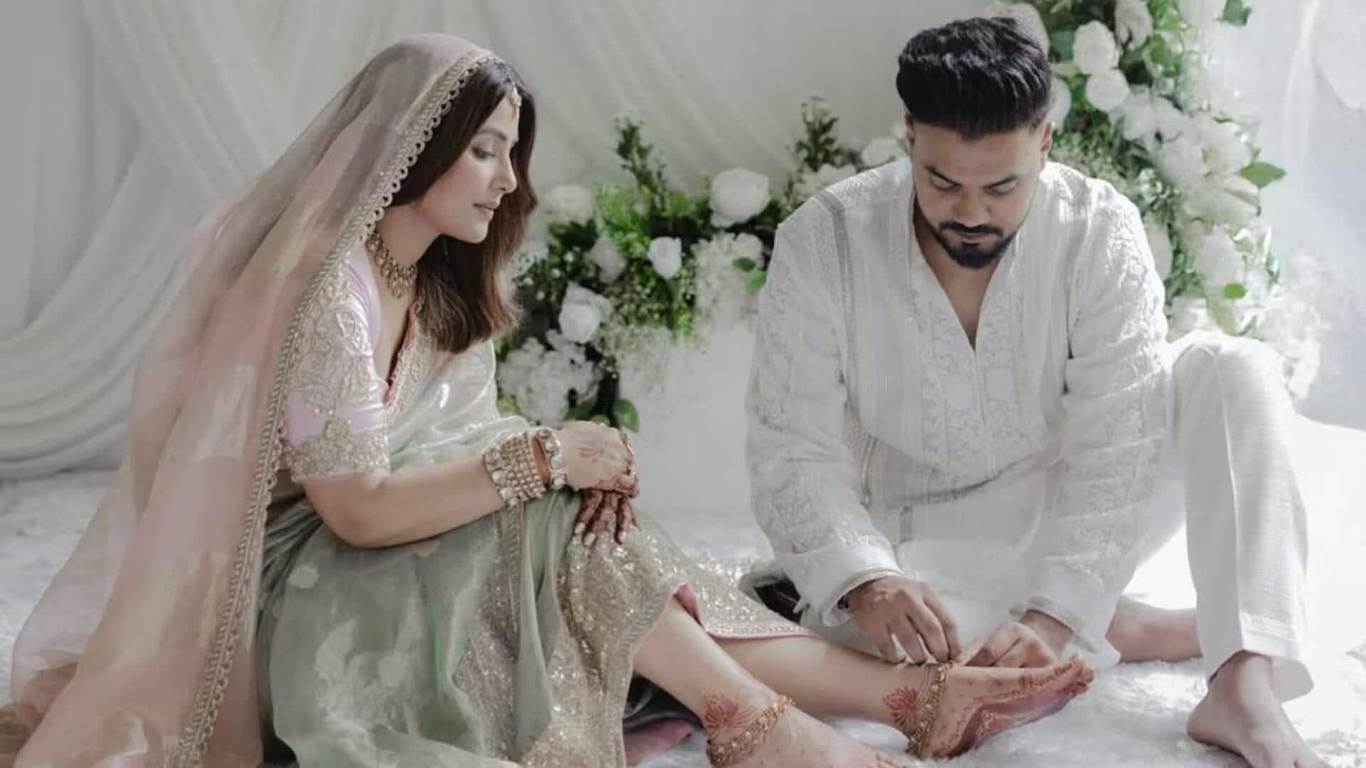 'Pati, Patni...': Hina Khan says, 'didn't get married for show' 'Pati, Patni...': Hina Khan says, 'didn't get married for show'